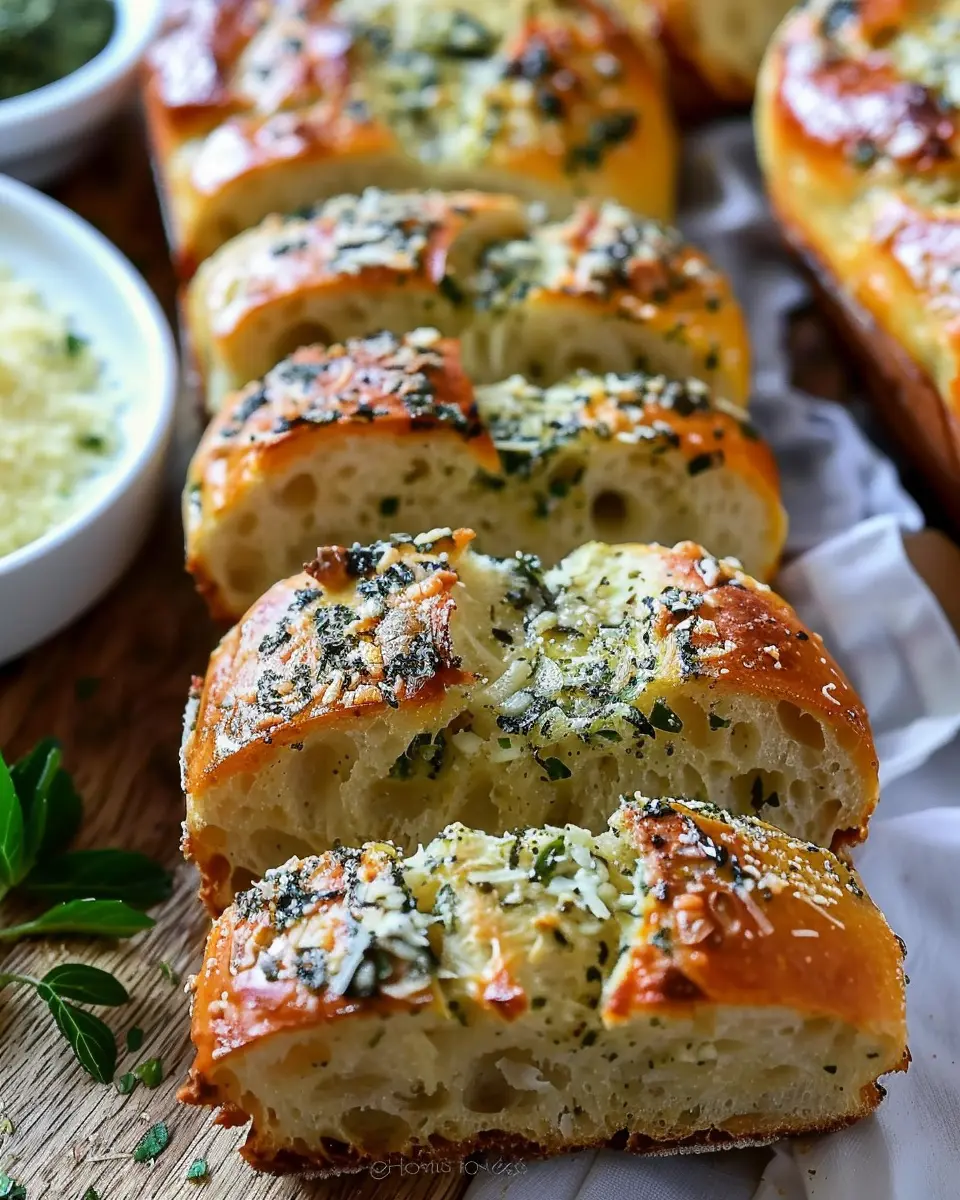 Garlic Parmesan Herb Bread: The Best Homemade Delight for All