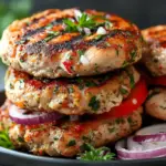 Greek Chicken Burgers