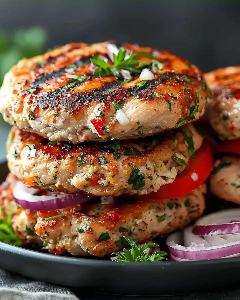 Greek Chicken Burgers: Juicy and Easy Recipe for Home Cooks