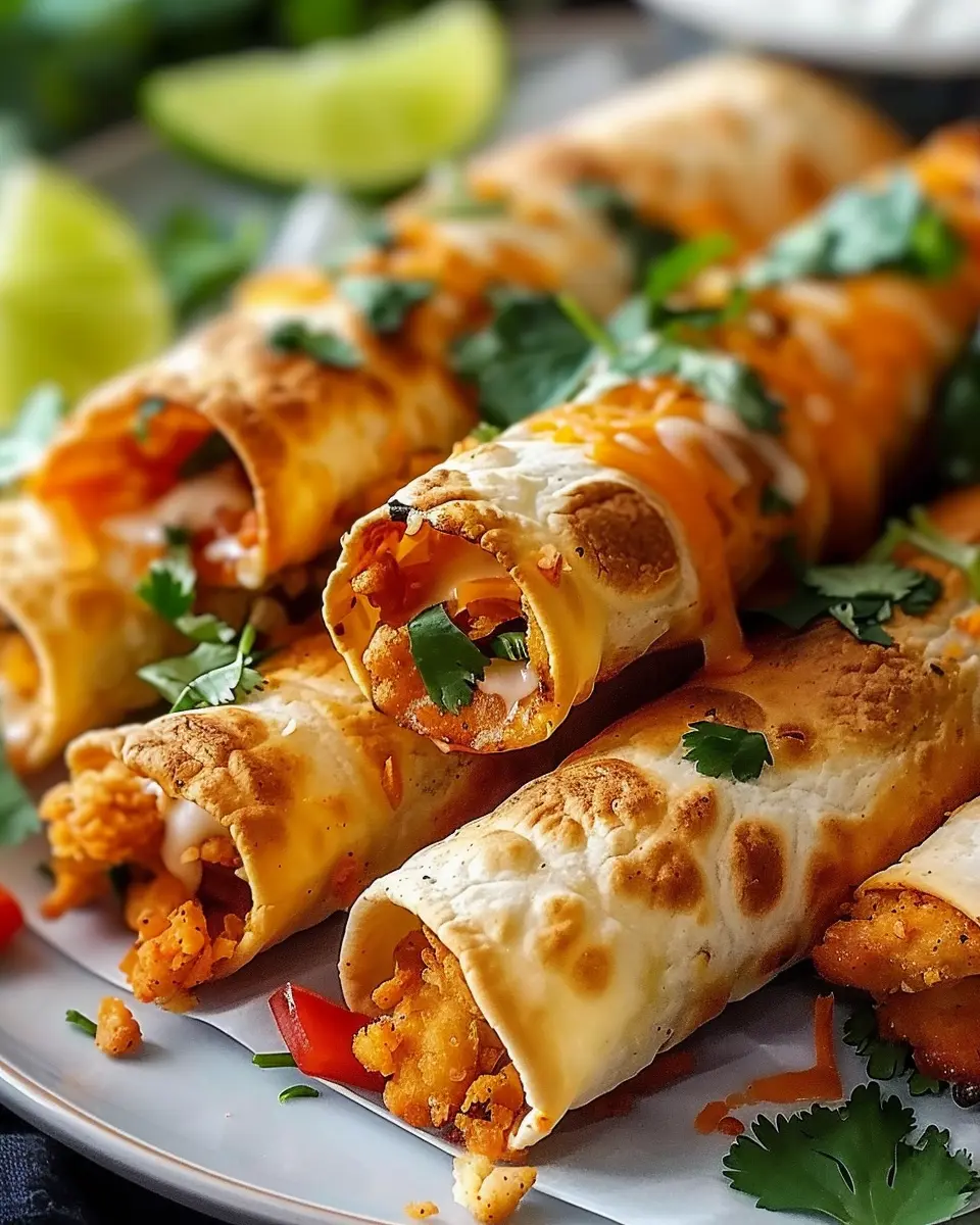 Crispy Chicken Taquitos: Easy Recipe for a Flavorful Family Treat