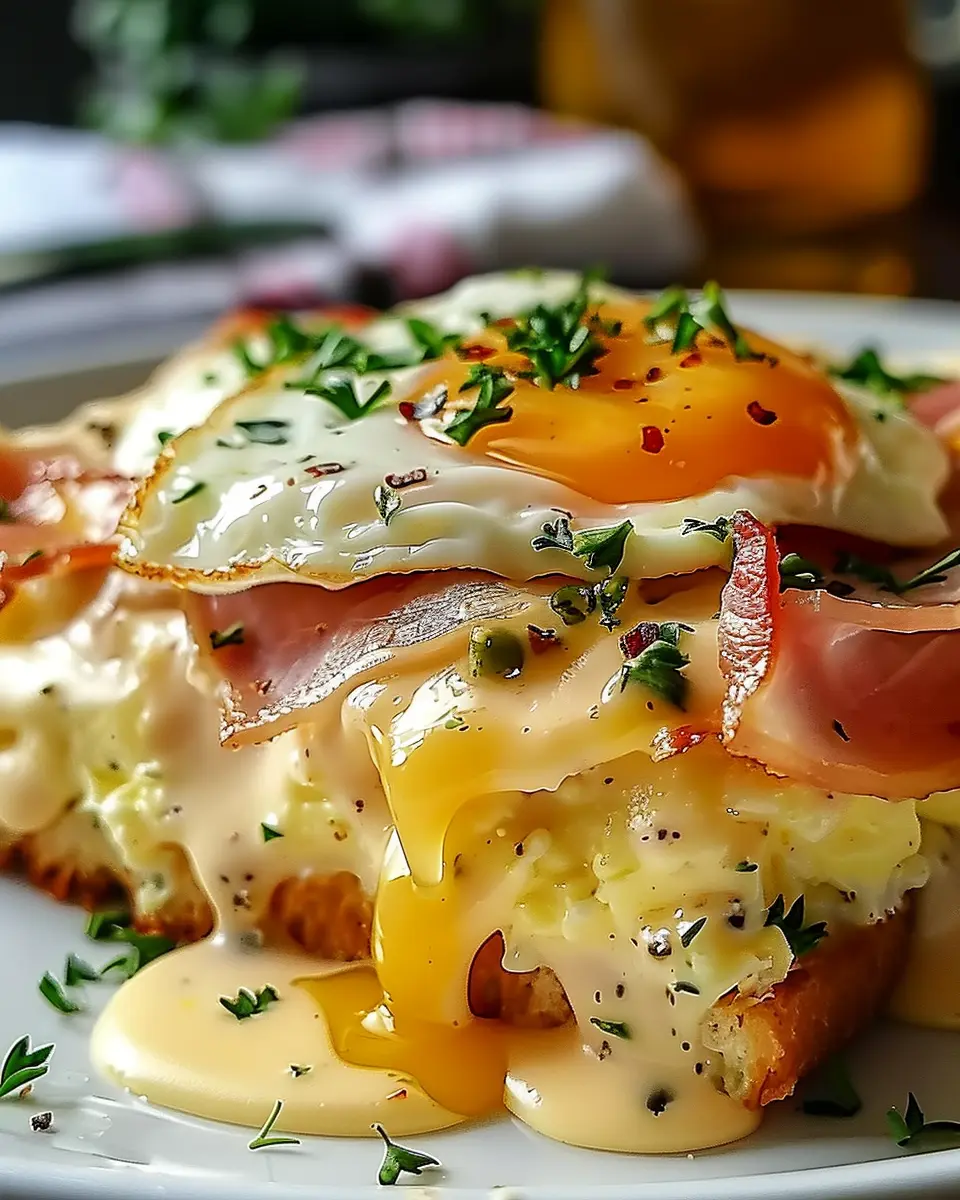 Overnight Eggs Benedict Casserole: Easy Turkey Bacon Delight