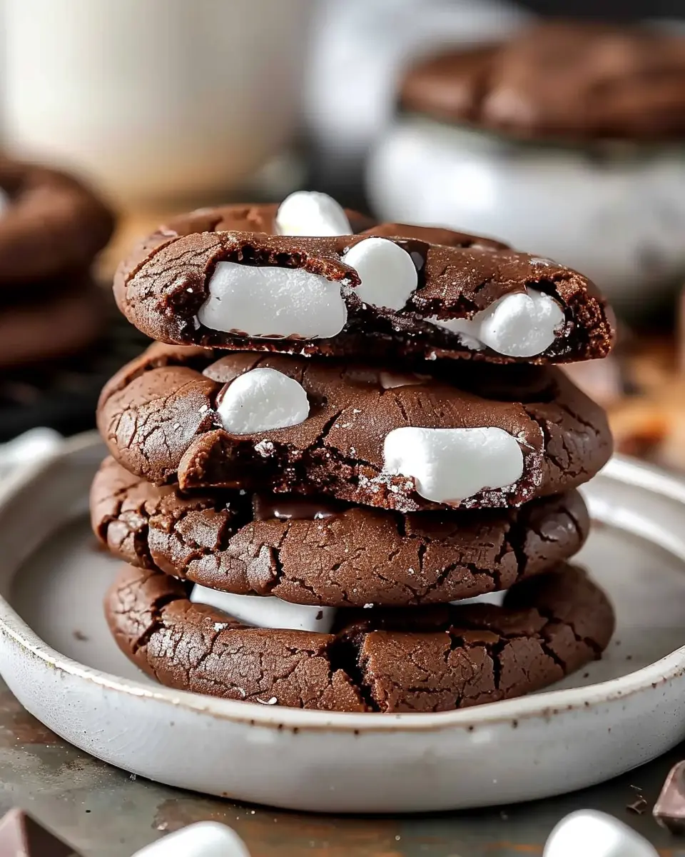 Marshmallow Hot Cocoa Surprise Cookies Recipe: Indulgent Winter Treat