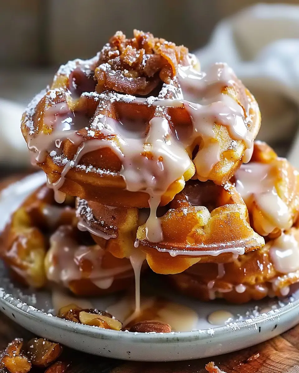 Apple Fritter Waffle Donuts: The Best Indulgent Treat Recipe