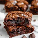 The BEST Fudgy Chewy Brookies