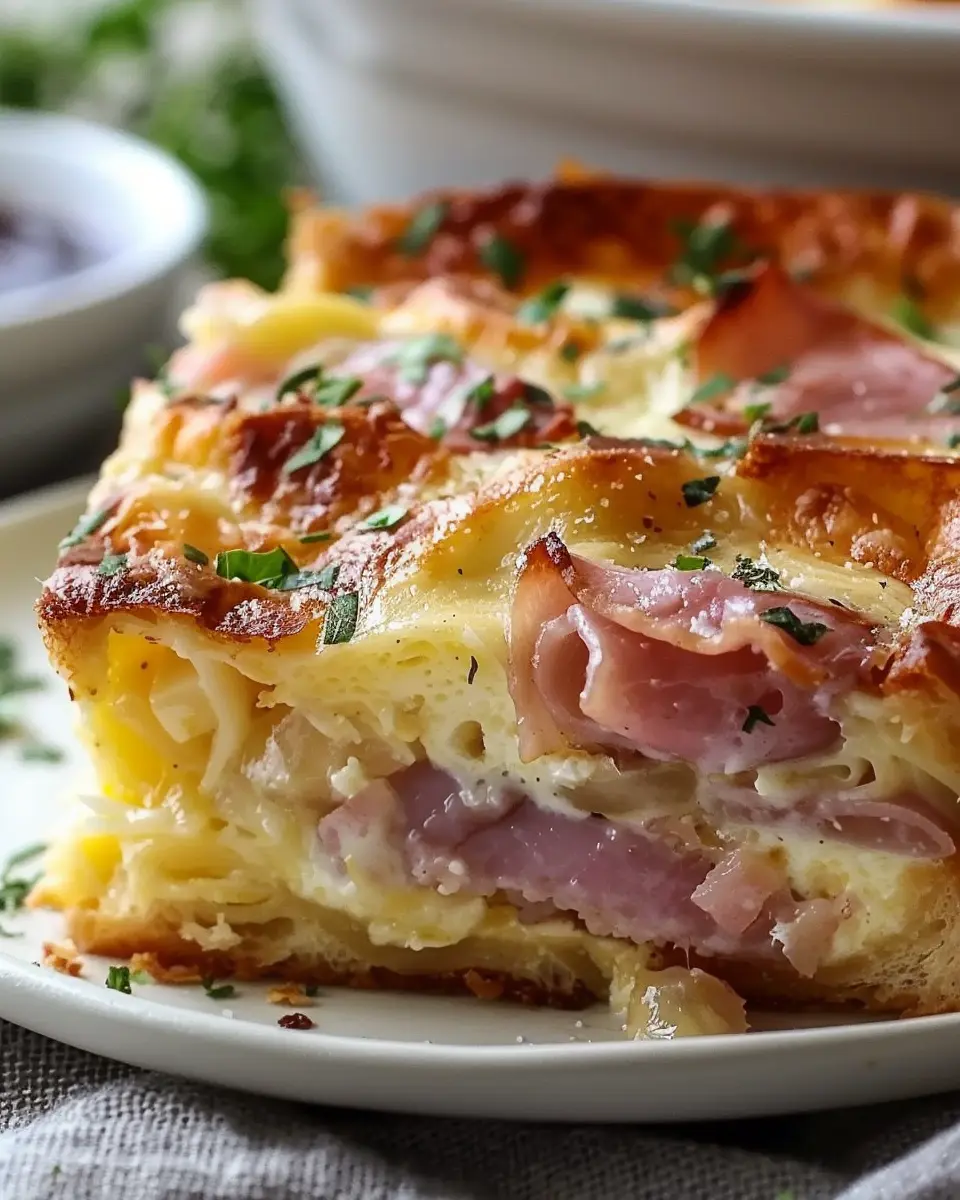 Monte Cristo Breakfast Casserole Recipe: Easy Turkey Bacon Twist