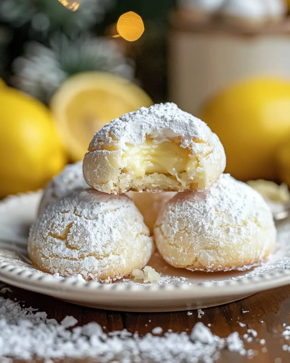 Lemon Cream Snowball Cookies: The Best Sweet Treat You’ll Love
