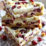 Tasty Starbucks Copycat Cranberry Bliss Bars