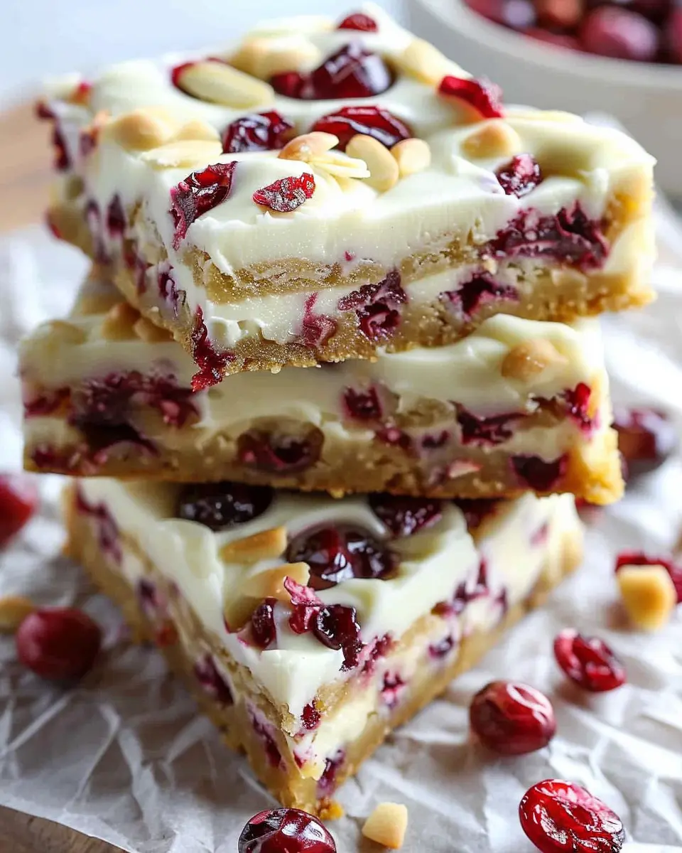 Tasty Starbucks Copycat Cranberry Bliss Bars: Indulgent Homemade Delight