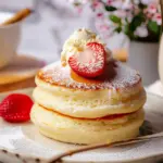 Fluffy Japanese Soufflé Pancakes