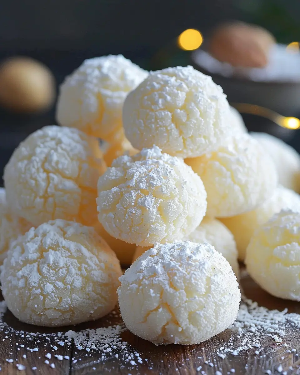 Sweetened Condensed Milk Snowballs: Indulgent Treats Made Easy
