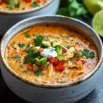 Creamy Chicken Enchilada Soup