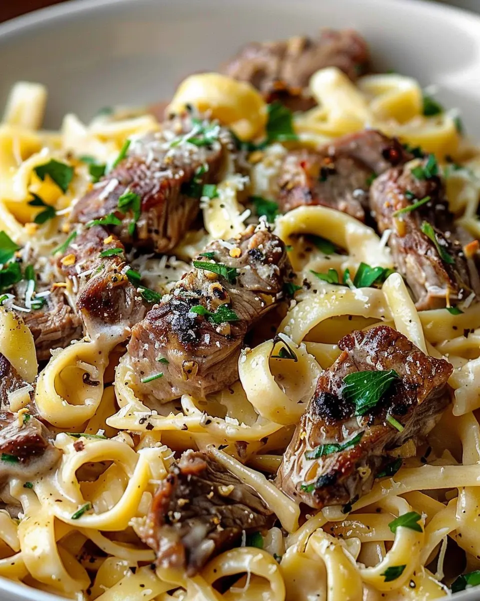 Creamy Steak Pasta Garlic: Indulgent Comfort Food for All