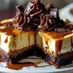 Caramel Brownie Cheesecake