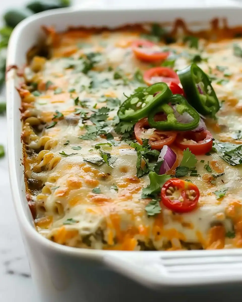 Delicious Salsa Verde Chicken Casserole: A Cozy Comfort Dish