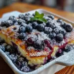 Blueberry Buttermilk Pancake Casserole