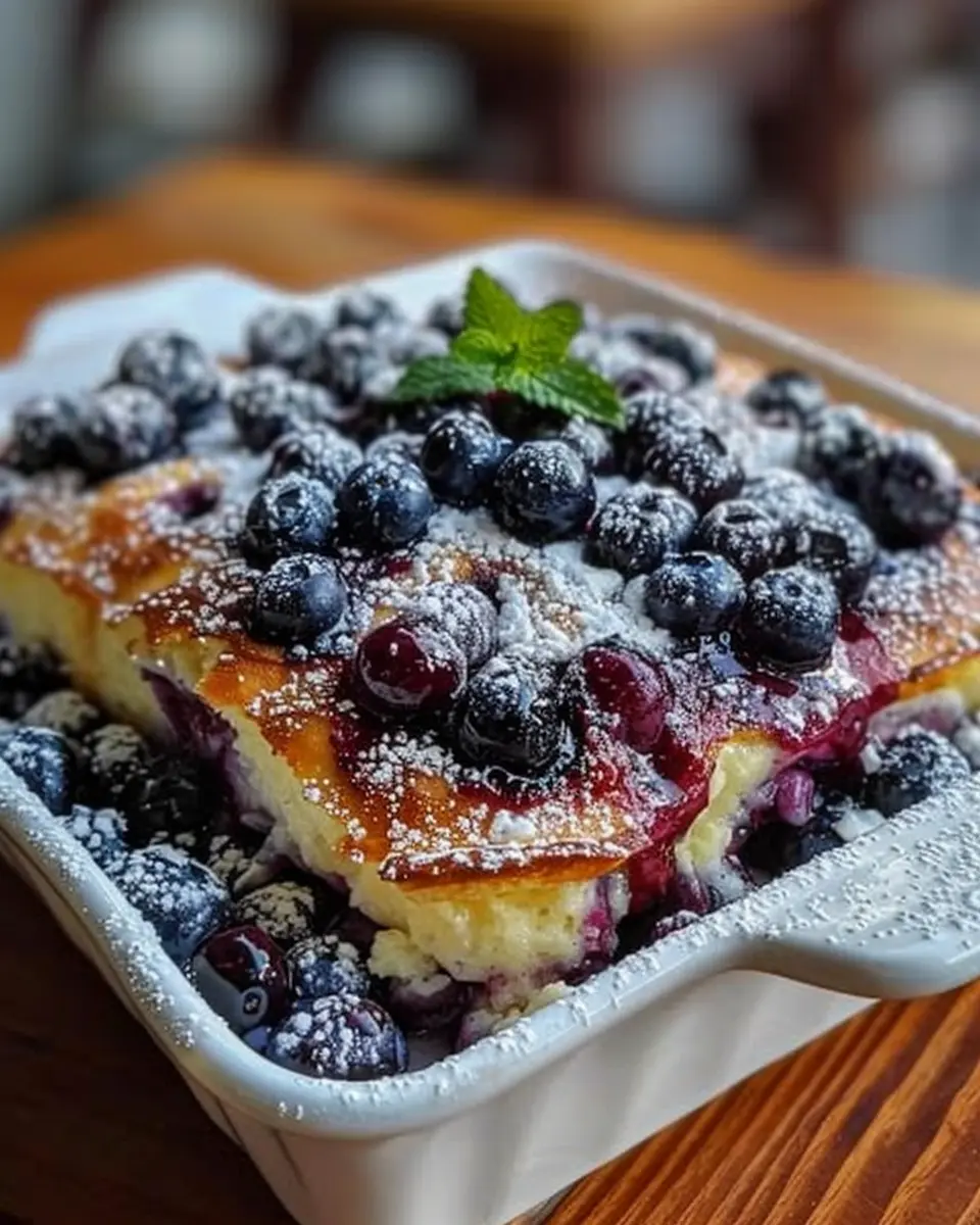 Blueberry Buttermilk Pancake Casserole: The Best Brunch Treat
