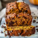 Pumpkin Chocolate Chip Bread