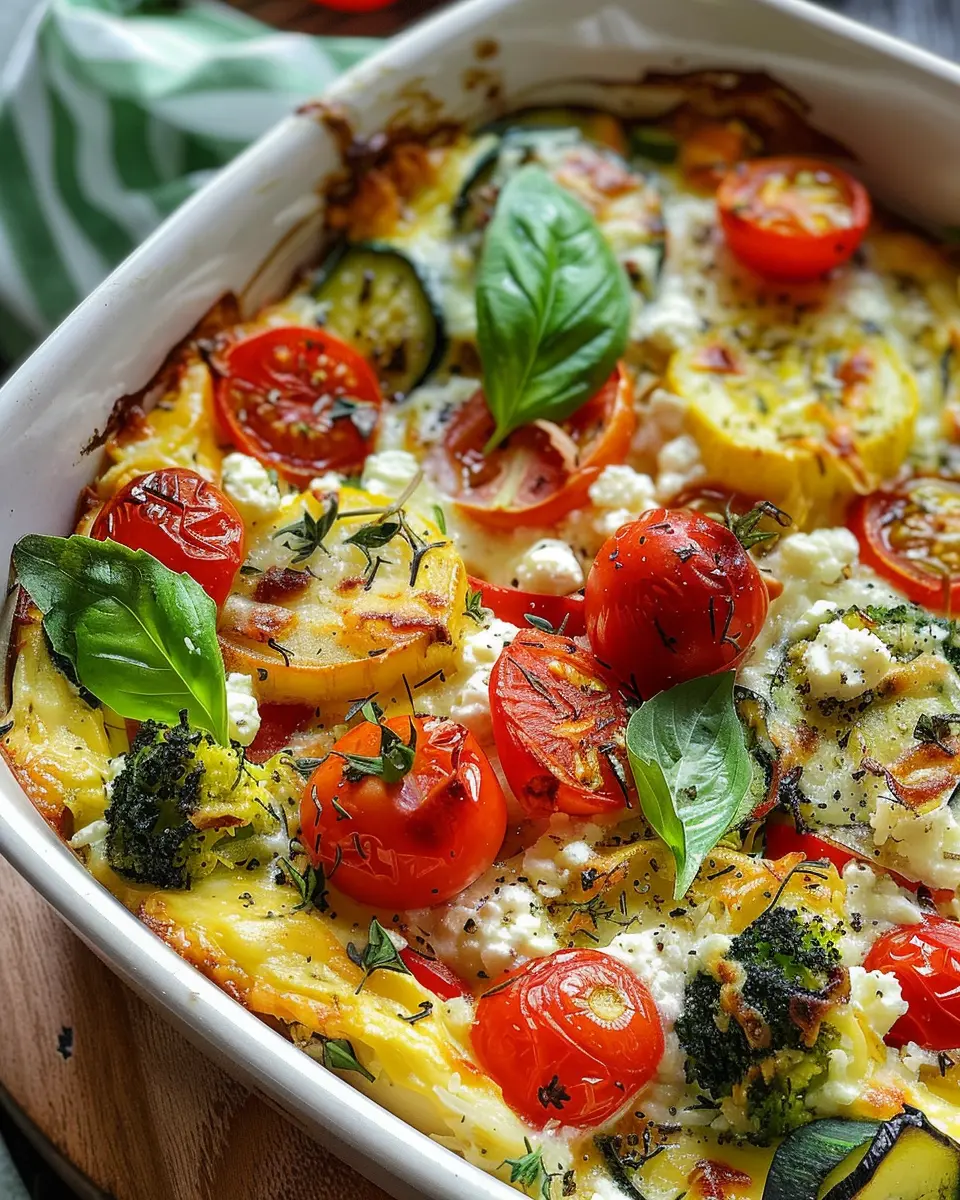 High-Protein Veggie Bake: Easy Comfort with Cottage Cheese