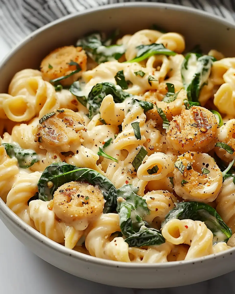 Creamy Protein-Packed Pasta Bowl with Turkey Bacon for Cozy Dinners