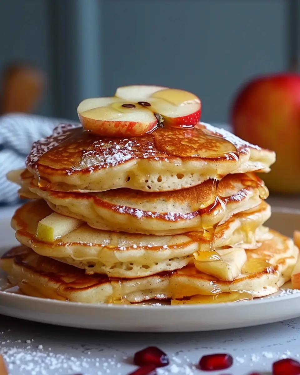 Apple Yogurt Pancakes: Easy, Fluffy Indulgence for Breakfast