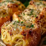 Spaghetti Garlic Bread