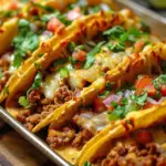 Oven-Baked Cheesy Tacos