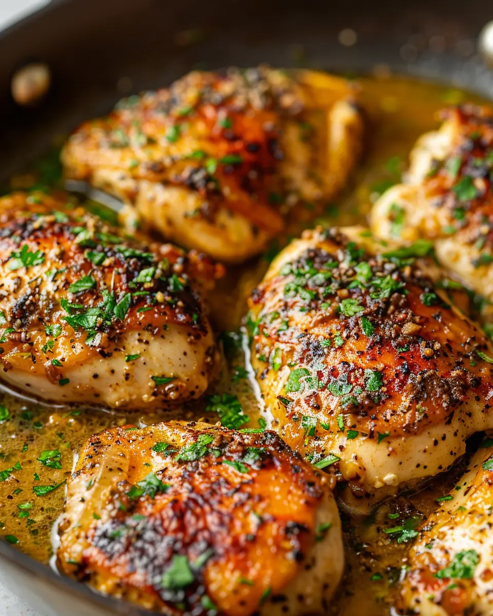 Garlic Butter Chicken: Easy 20-Minute Skillet Dinner Delight