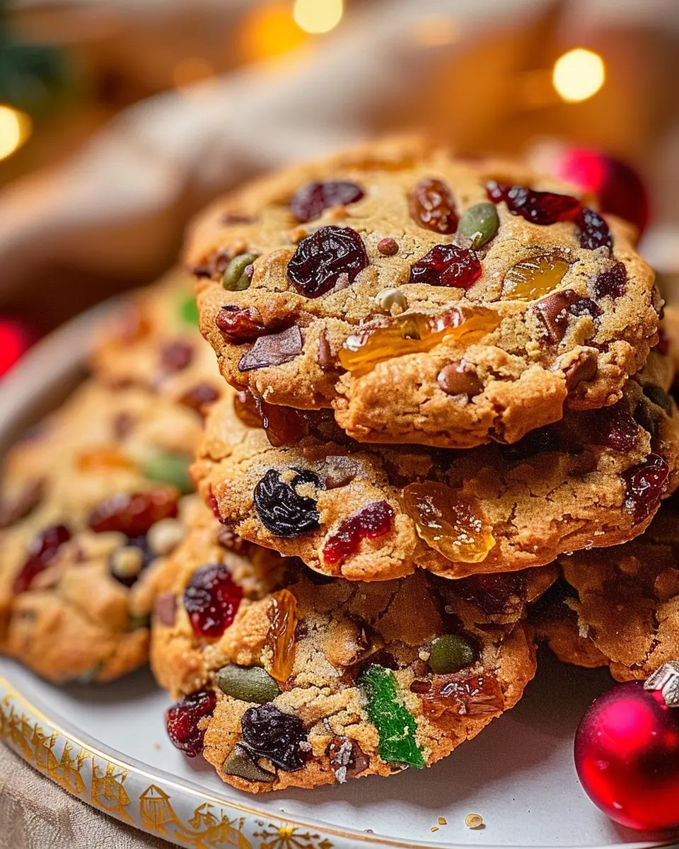 Easy Christmas Fruitcake Cookies Recipe for a Joyful Holiday Treat