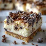 Cannoli Cheesecake Bars Recipe in 15 Minutes