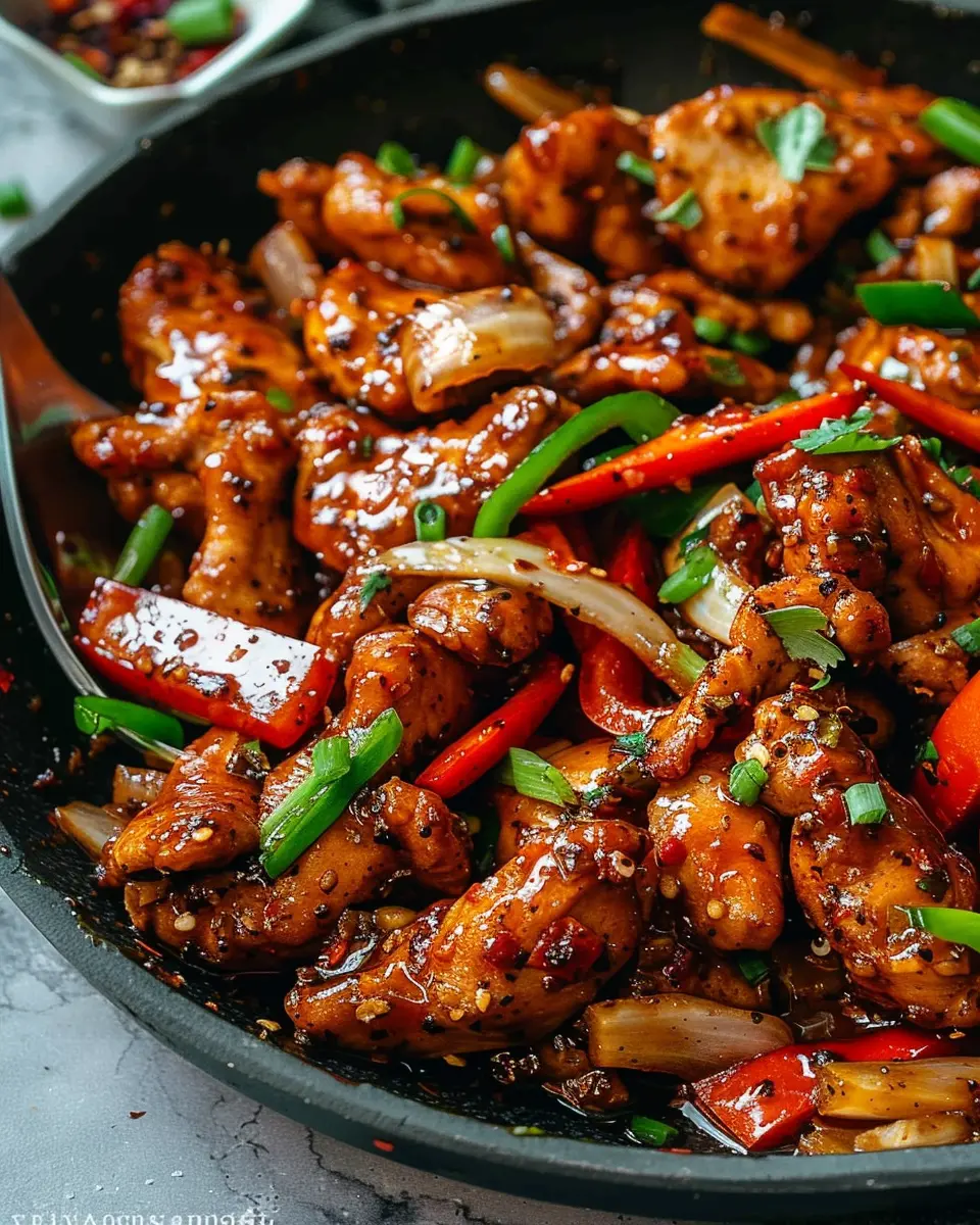 Black Pepper Chicken