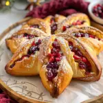 Homemade Cranberry Orange Star Bread