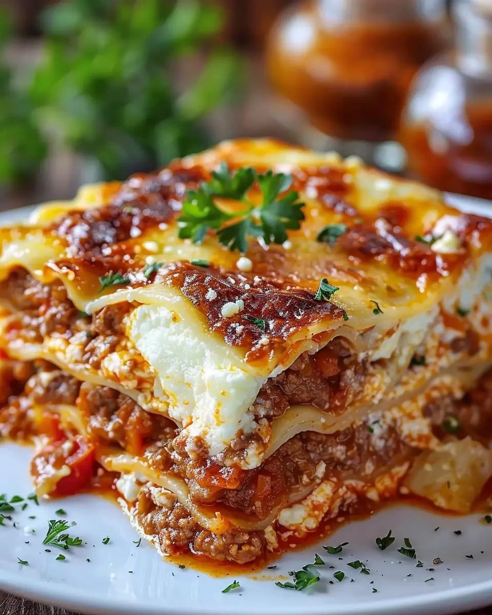 Million Dollar Italian Lasagna: Indulgent Flavor with Turkey Bacon