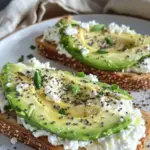 Creamy Cottage Cheese Avocado Toast (Quick Recipe)