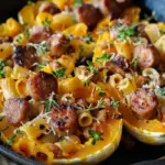 Autumn Sausage Pasta Squash