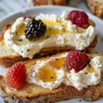 Whipped Ricotta Honey Toast Recipe