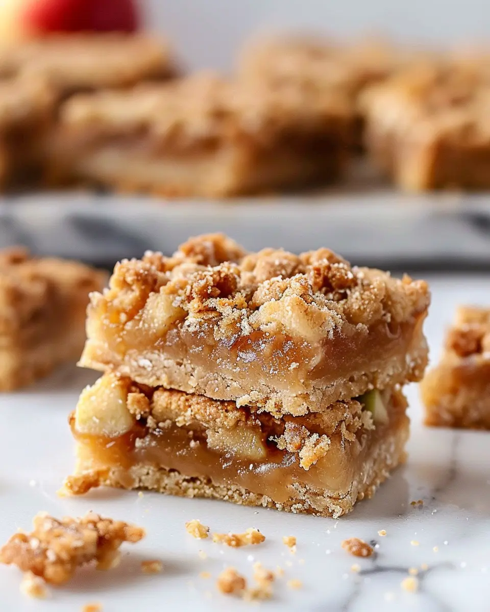 Homemade Apple Crisp Shortbread Bars: The Best Comfort Dessert Recipe