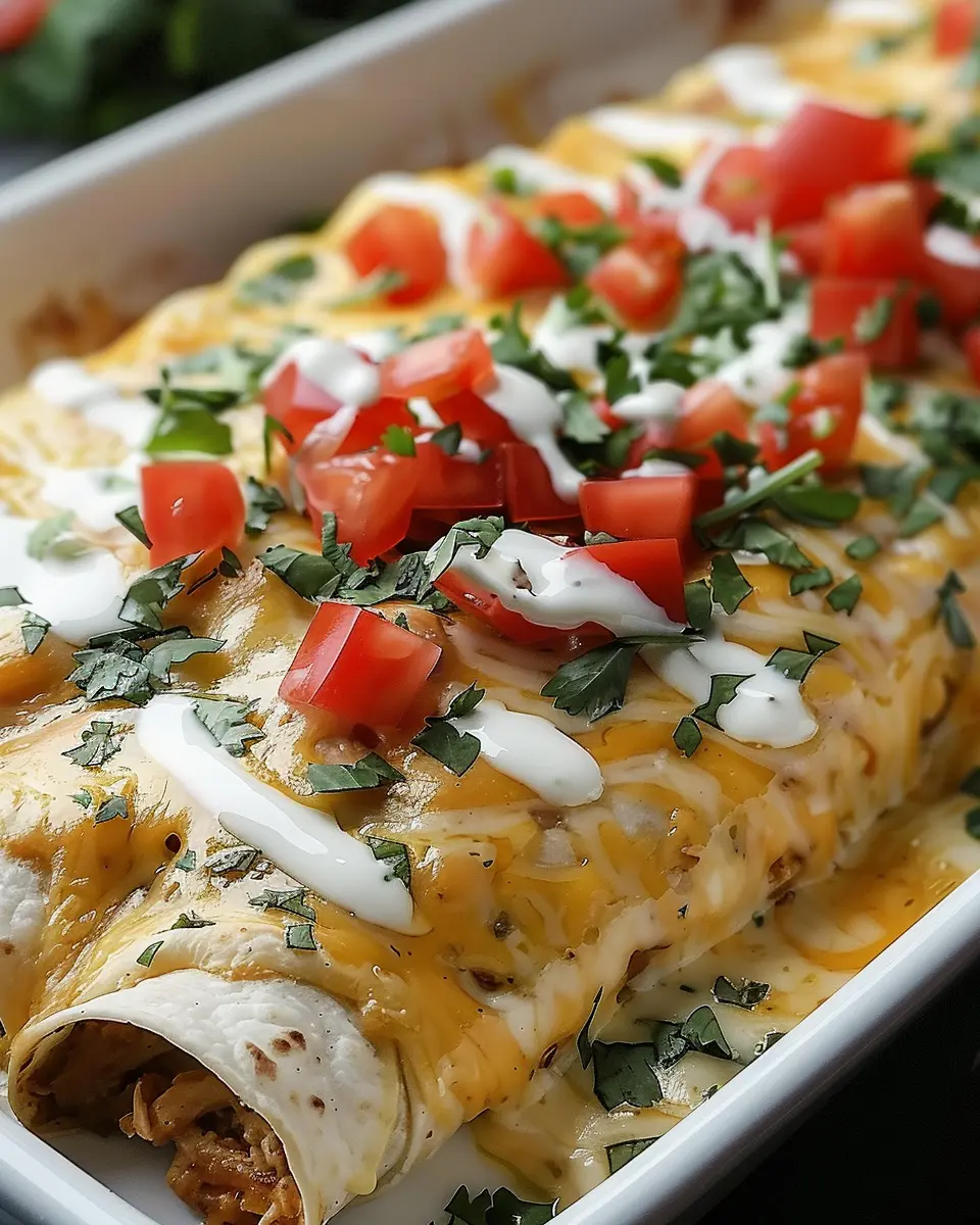 Creamy Queso Chicken Enchiladas: A Simple Indulgence You’ll Love