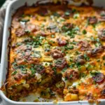 Chorizo & Potato Egg Casserole