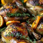 Herb Roasted Cornish Hens with Citrus