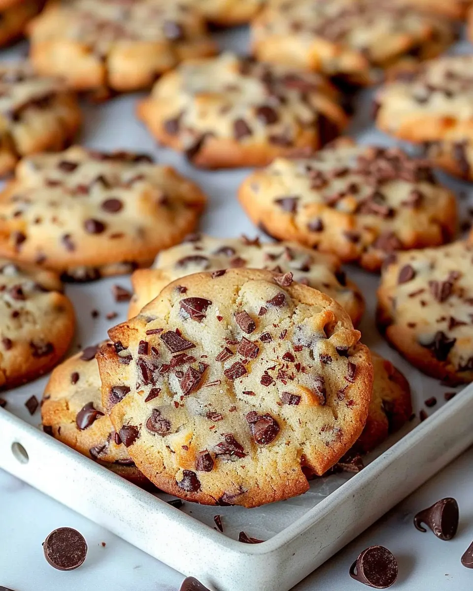 Sweet Chocolate Chip and Toffee Shortbread Cookies: Indulgent Bliss