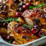 Honey Cranberry Chicken Bake