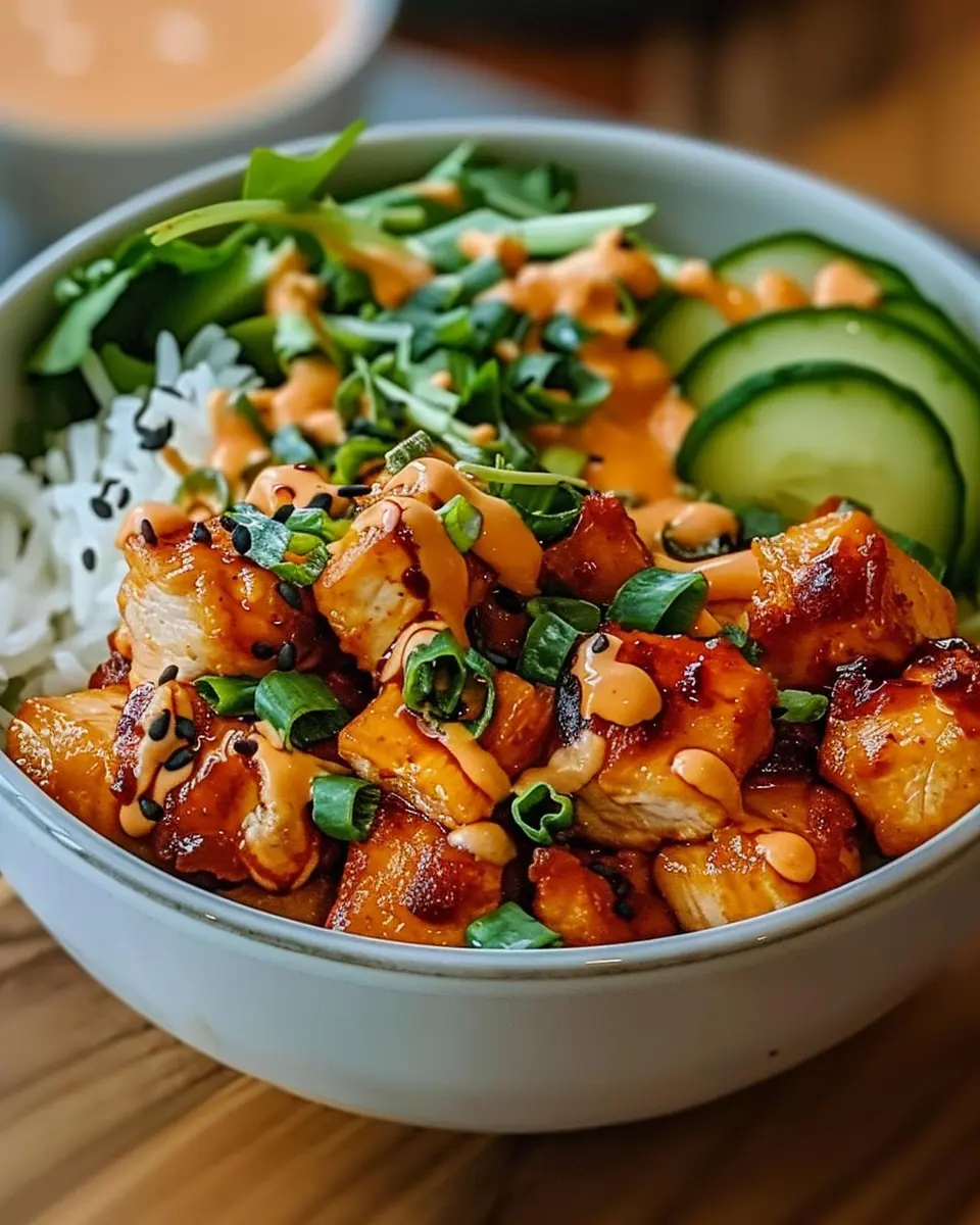 Bang Bang Chicken Bowl: A Juicy Delight for Homemade Meals