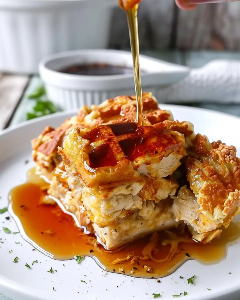 Chicken and Waffle Casserole Recipe: A Fun and Easy Breakfast Delight