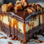 Caramel Brownie Cheesecake