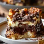 Decadent Chocolate & Cream Cheese Bread Pudding