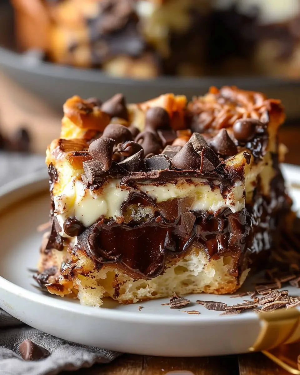Decadent Chocolate & Cream Cheese Bread Pudding That’s Easy to Make