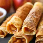 Easy Air Fryer Apple Pie Taquitos