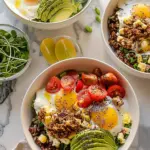 High Protein Breakfast Bowls