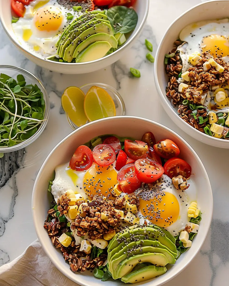 High Protein Breakfast Bowls for a Delicious and Healthy Start