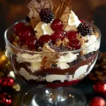 Black Forest Trifle for Christmas